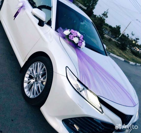 Украшения на машину (свадебные)