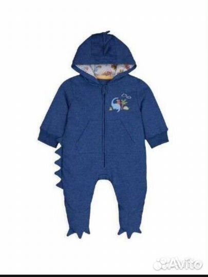 Новый утеплённый комбинезон mothercare