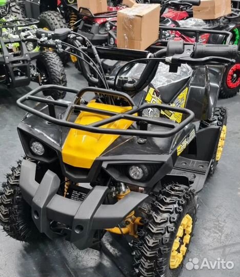 Детский ATV тихий квадроцикл атв 50сс 4Т