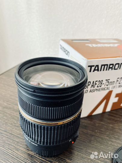 Объектив tamron 28-75 2.8 for canon