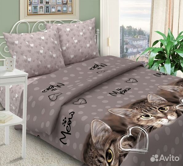 Белье постельное, ткань на отрез