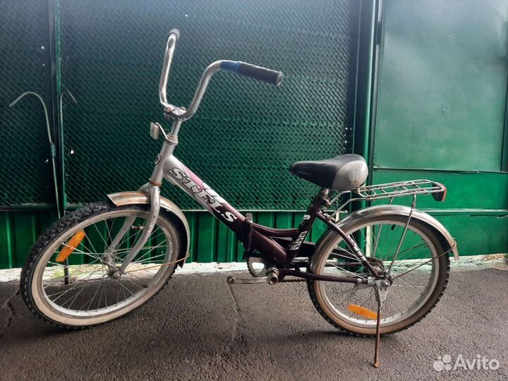 Подростковый складной велосипед б/у 20 дюйм