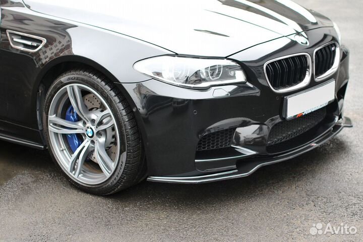 Накладка на бампер BMW M5 F10 (11-16) MD V2