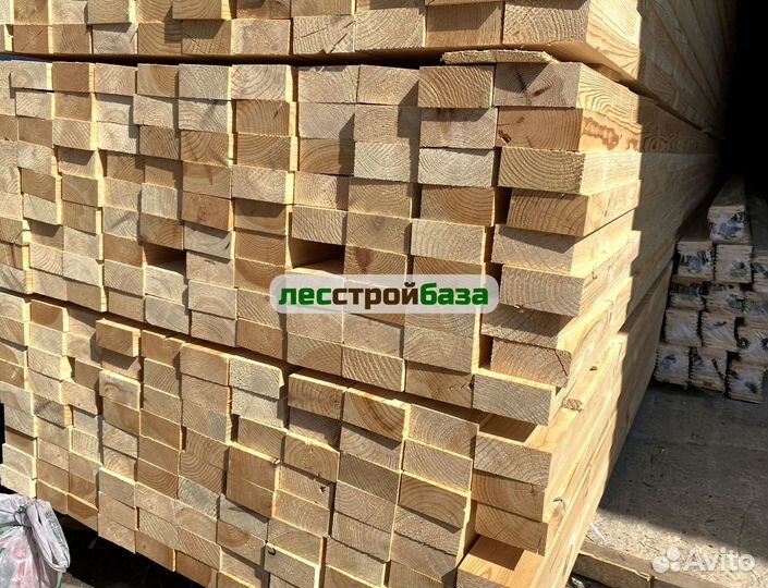 Доска сухая строганная