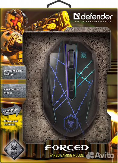 Мышь Defender Forced GM-020L