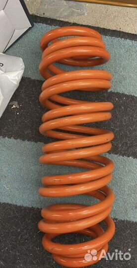 Пружины -50 volkswagen polo задние