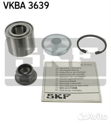 Подшипник ступицы задний SKF vkba3639 megane меган