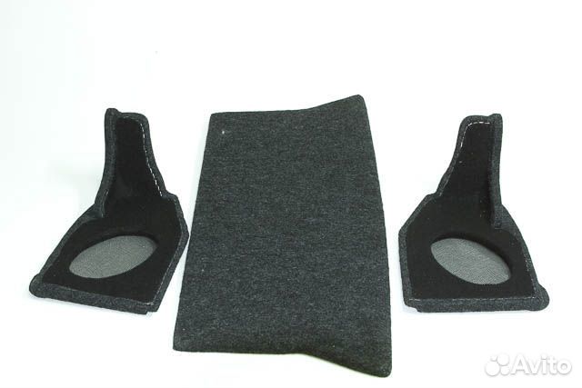 Полка задняя ваз 2172 акустическая 3 части