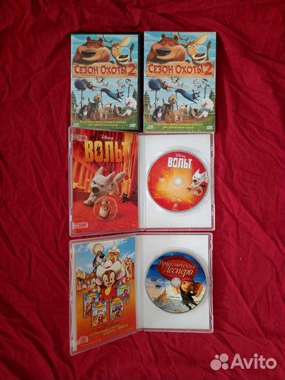 Dvd диски мультфильмы Дисней двд Disney DreamWorks