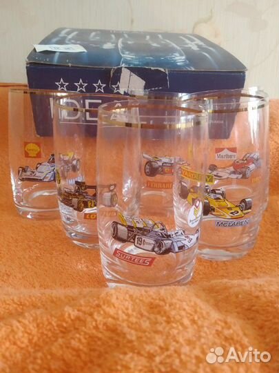 Стаканы чешское стекло раритет