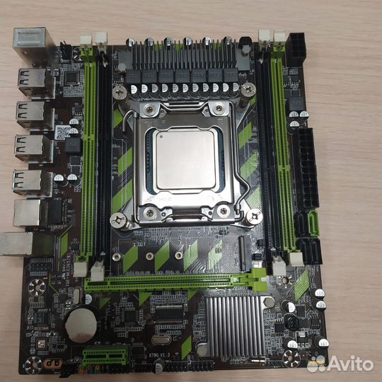 Материнская плата atermiter x79+xeon e5 2620 v2