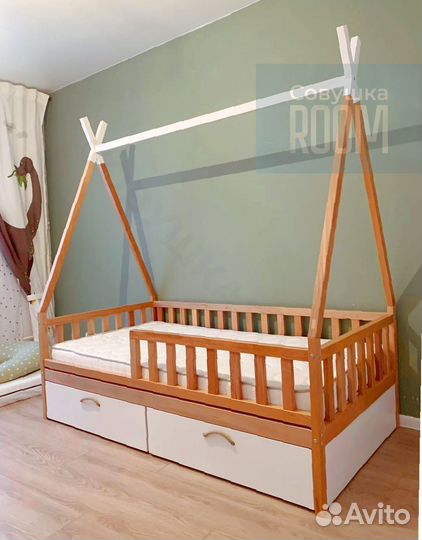 Кровать вигвам