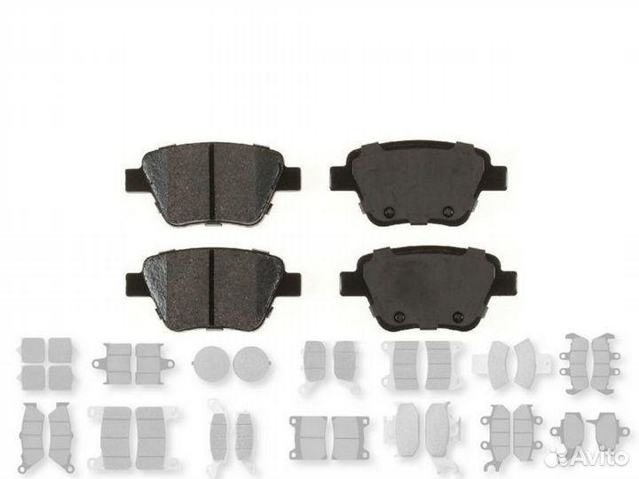 Колодки Seat Leon, Skoda Octavia, Superb, Yeti, VW