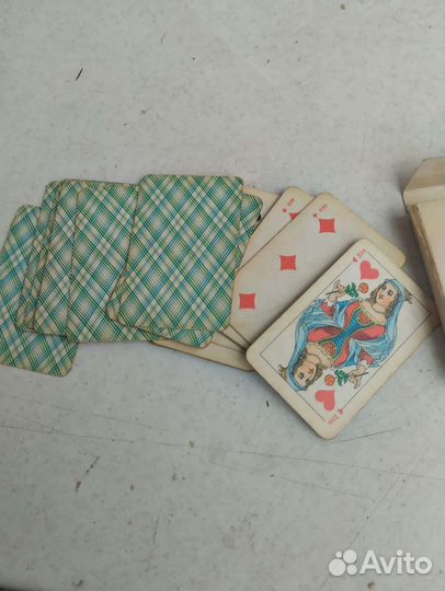Советские игральные карты 1980 года