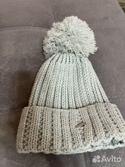 Шапка с пумпоном