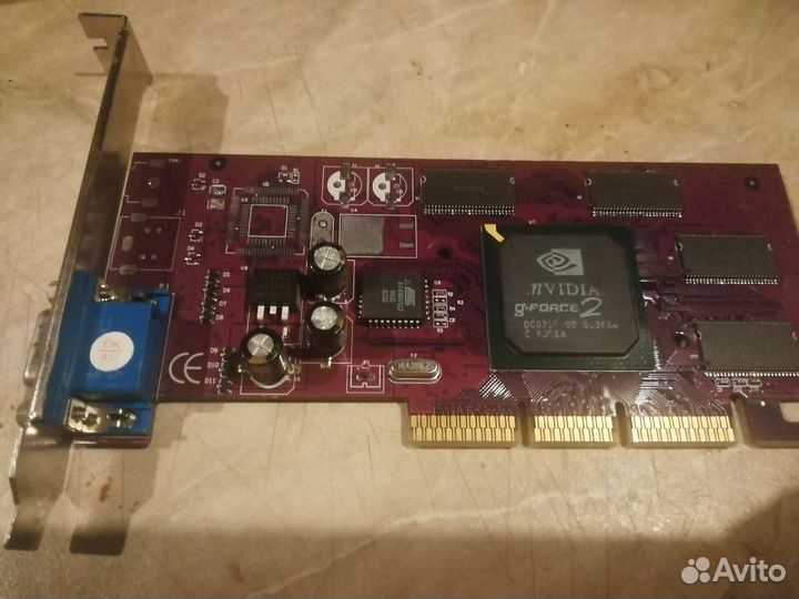 Видеокарта agp geforce 2 ti 2 mx 400