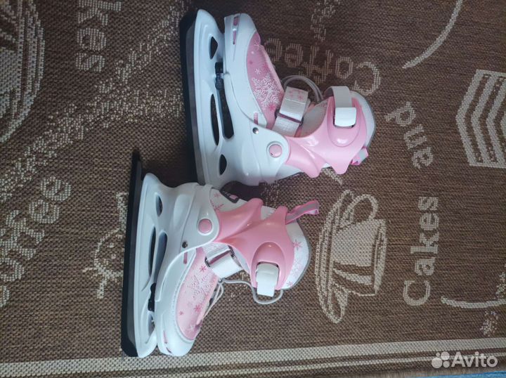 Коньки раздвижные 30-33