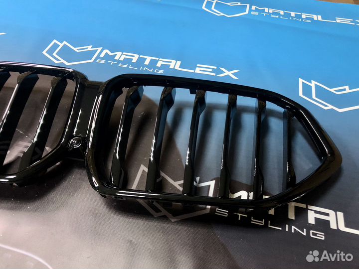Решетка радиатора BMW X6 G06 Sport, глянец