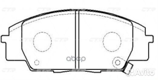 Колодки тормозные дисковые (нов арт GK0331) CKH
