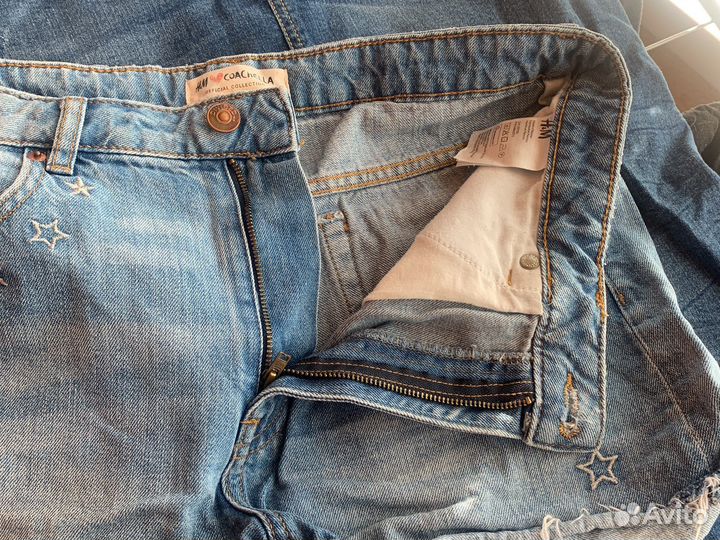 Шорты джинсовые