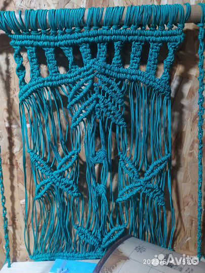 Макраме полка-панно