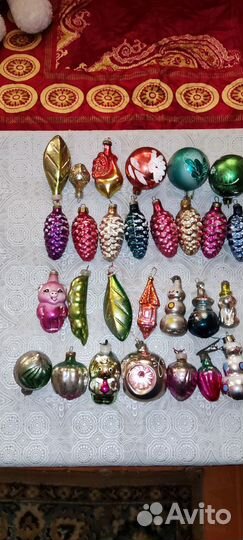 Елочные игрушки СССР Цена за все