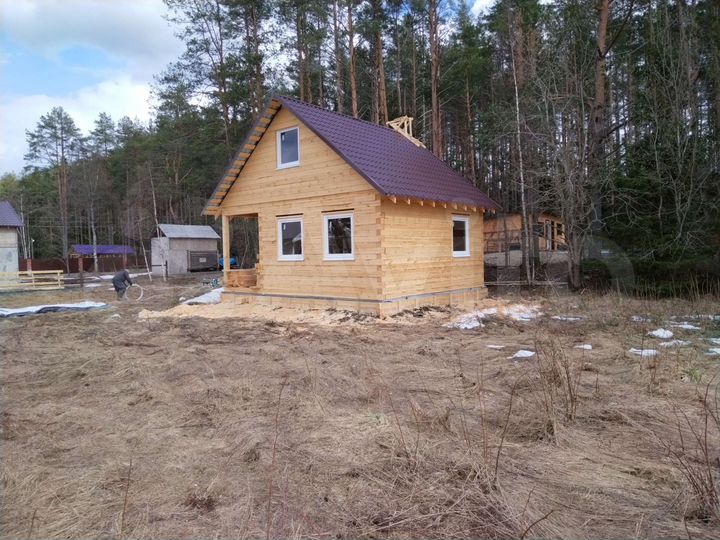 Дом 55 м² на участке 13 сот.