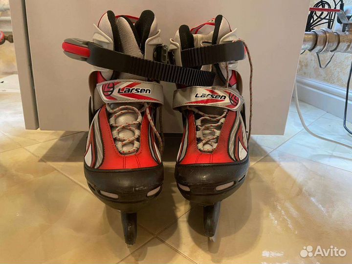 Коньки раздвижные 34-37