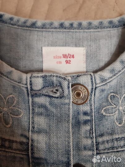 Джинсовые куртки для девочки