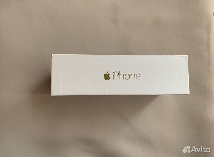 Коробка от iPhone 6 gold 16 gb