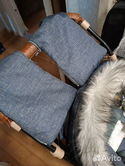 Детские санки коляска бу