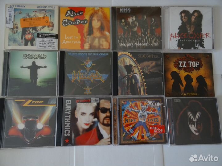 Audio CD фирменные Япония, США, Европа, Австралия