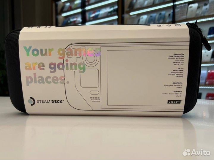 Консоль Valve Steam Deck 256GB Black