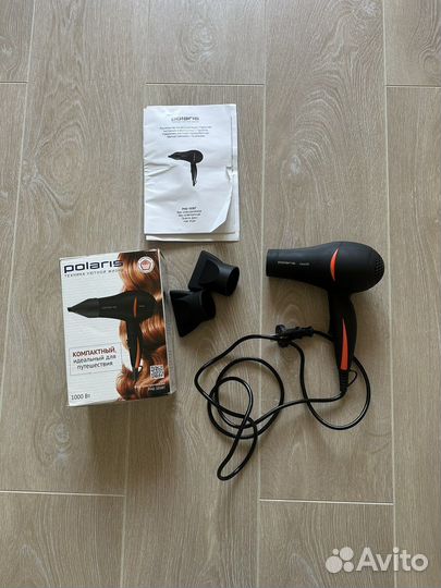 Фен складной Polaris