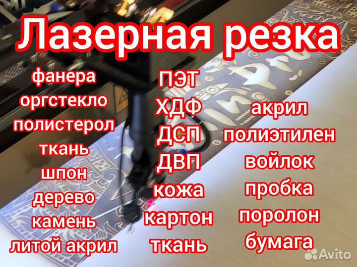 Лазерная резка по дереву