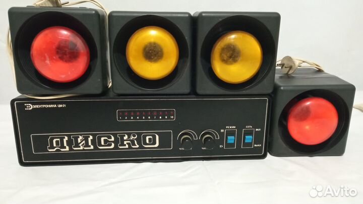 Цветомузыка Электроника цм-21