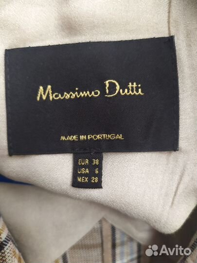 Massimo dutt пиджак жакет лен 42-44