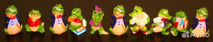 Kinder surpris Крокодильчики 1991-1992 г