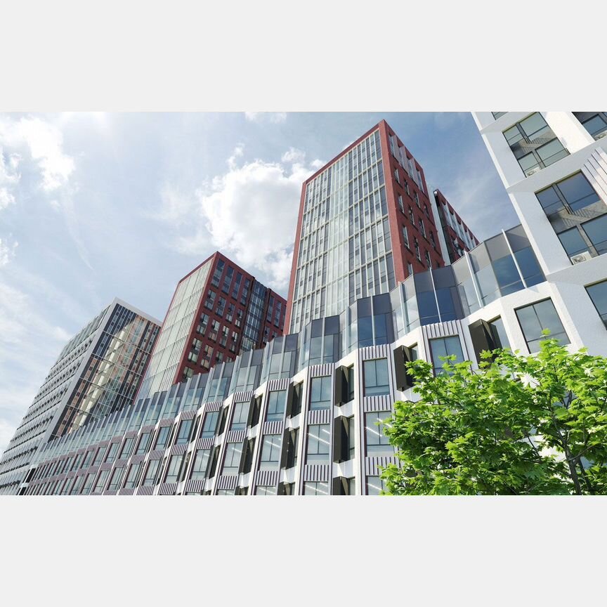 Апартаменты-студия, 22,3 м², 16/23 эт.