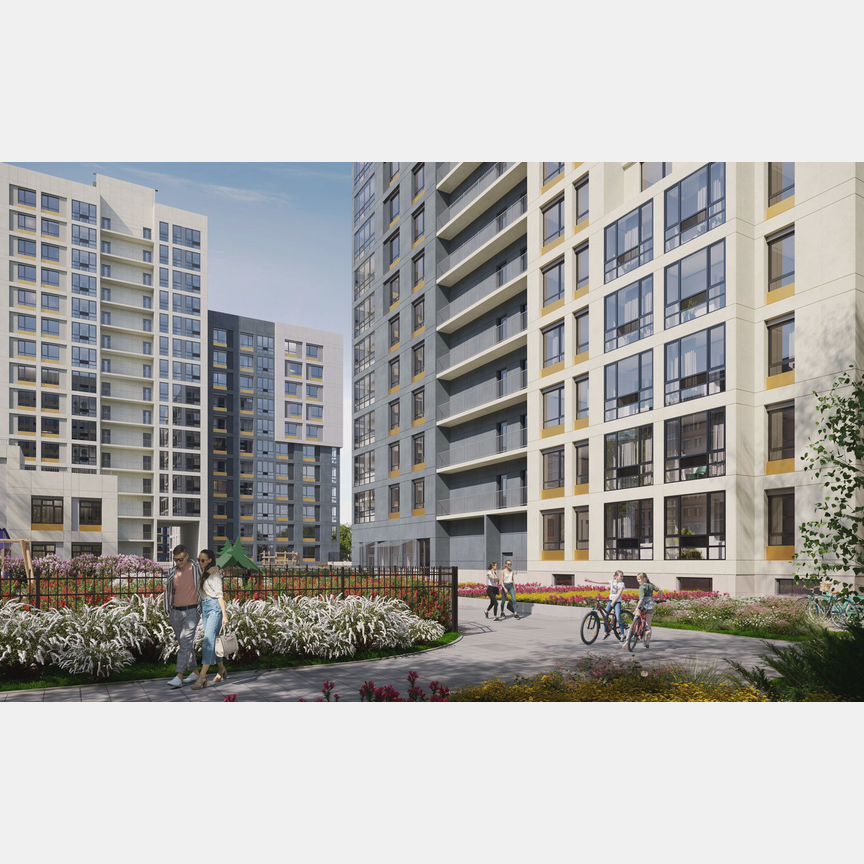 2-к. квартира, 64,3 м², 8/12 эт.
