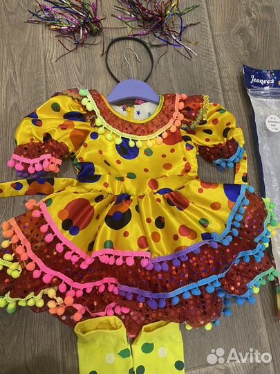 Карнавальный костюм для девочки хлопушка