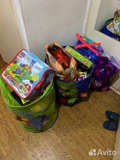 Детские игрушки пакетом
