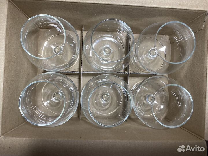 Новые Бокалы для коньяка Luminarc 6 шт 250 мл