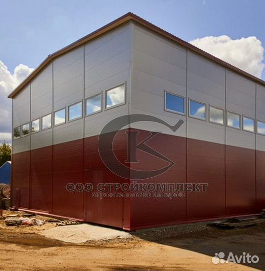 Ангар производственный комплекс сто xc1067