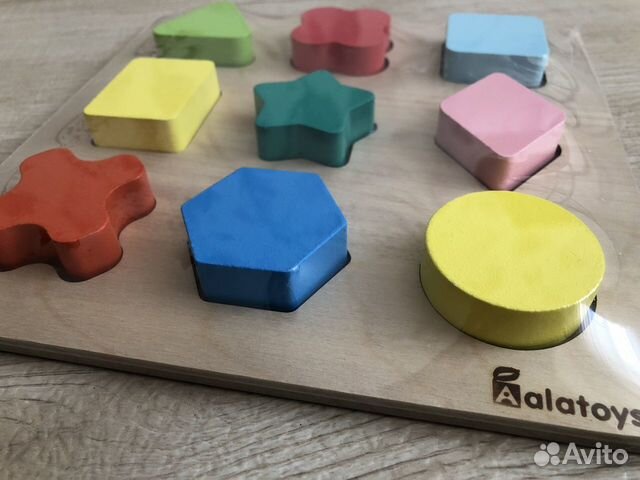 Сортер пазл деревянный