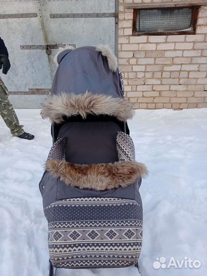 Коляска санки