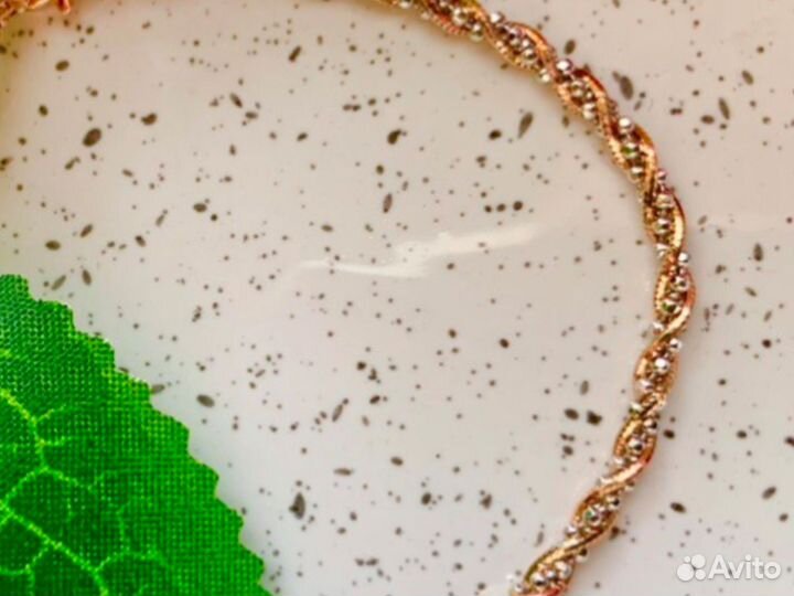 Новый браслет женский серебрянный 17 размер