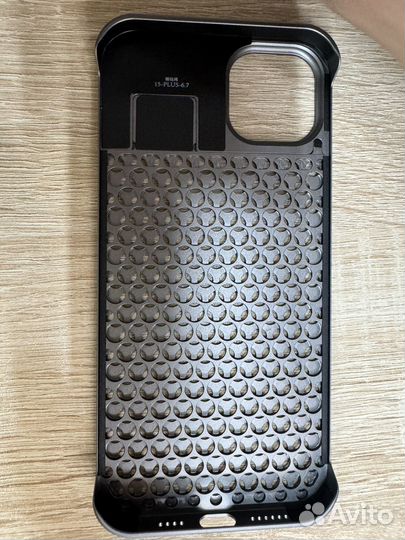 Чехол металлический на Айфон 15 Плюс