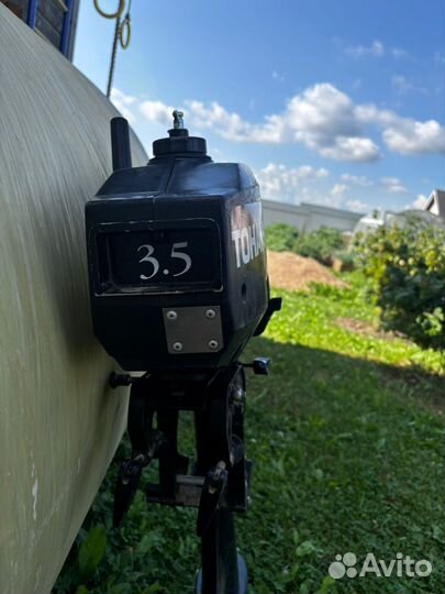 Пвх лодка Флинт 320 с мотором Тохатсу 3.5