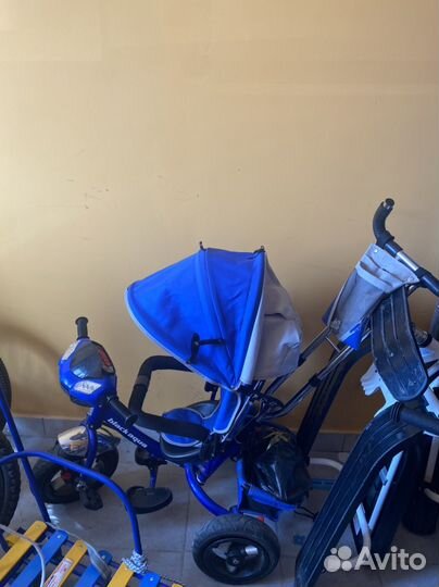 Детский трехколесный велосипед бу